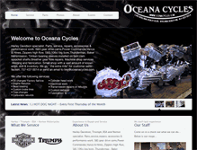 Tablet Screenshot of oceanacycles.com